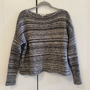 🫀 2/$20 Madewell black and white knit sweater